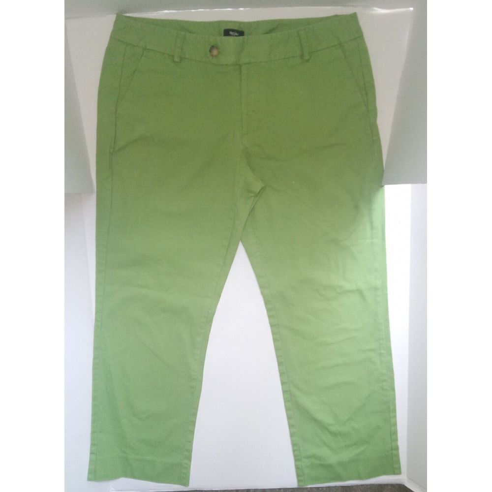 Vintage Mossimo Flat Front Olive‎ Green Pants 12
